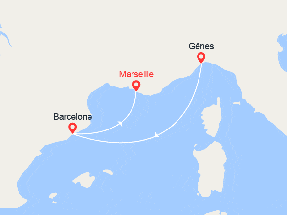 itinéraire croisière Iles Baléares : Méditerranée