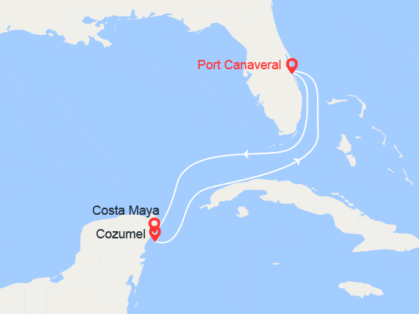 itinéraire croisière Caraïbes et Antilles : Mexique
