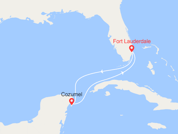 itinéraire croisière Caraïbes et Antilles : Mexique