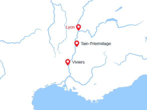 itin&eacute;raire croisi&egrave;re Rhône Saône : Noël gourmand au fil du Rhône (NLY_PP) 