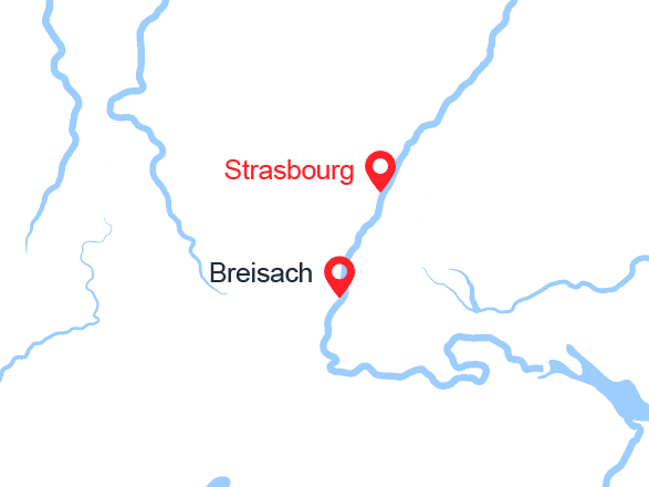itin&eacute;raire croisi&egrave;re Rhin et ses affluents : Réveillon Rhénan sur les rives du Rhin Supérieur (REX_PP) 