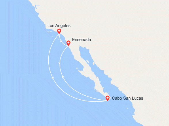 itinéraire croisière Amérique du Sud : Riviera Mexicaine