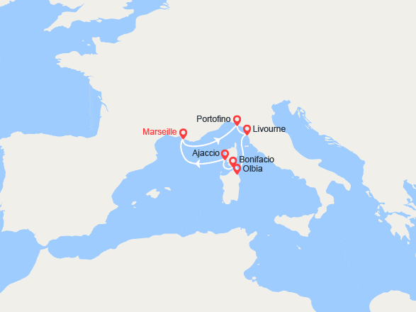 itin&eacute;raire croisi&egrave;re Méditerranée Orientale : Rois et Empereurs 