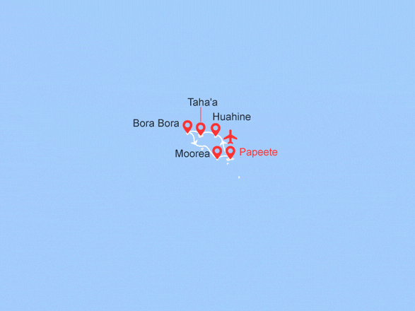 itinéraire croisière Tahiti Polynésie : Tahiti Polynésie