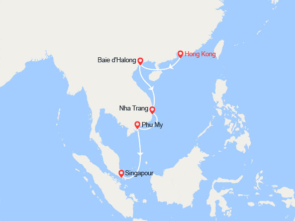 itin&eacute;raire croisi&egrave;re Asie : Un voyage entre rivages paisibles et joyaux culturels 