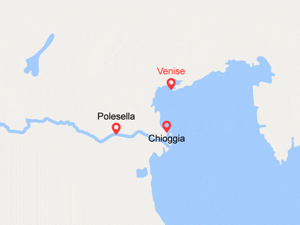 itinéraire croisière Pô (Italie) : Venise, les îles de la lagune et le Pô (VEB_PP)