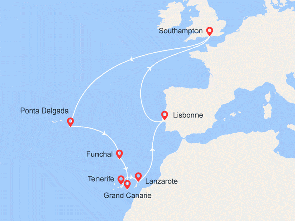itinéraire croisière Canaries Madère - Canaries Madère : Voyage dans les Iles Canaries
