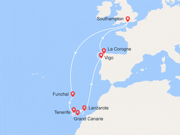 itinéraire croisière Canaries Madère - Canaries Madère : Voyage dans les Iles Canaries