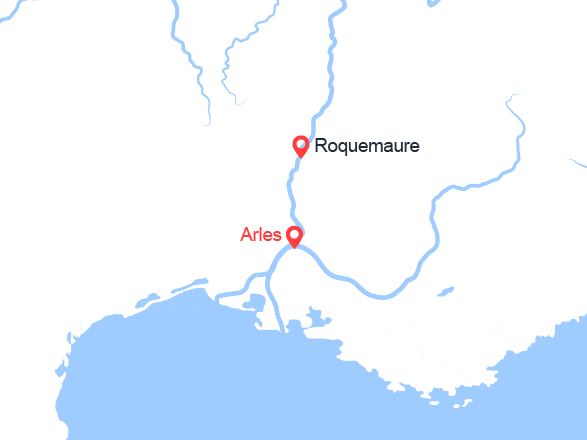 itinéraire croisière Rhône Saône : Week-End de Fête en Croisière sur le Rhône (AWT_TUB)