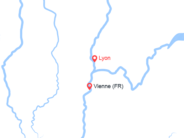 itinéraire croisière Rhône Saône : Week-end de Fête sur le Rhône (THL_A80)
