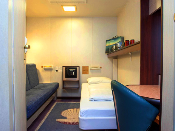 photo cabine ab MS Polarlys - Cabine intérieure