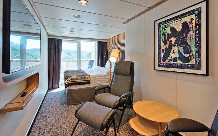 MS Roald Amundsen Photo cabine MS Roald Amundsen
