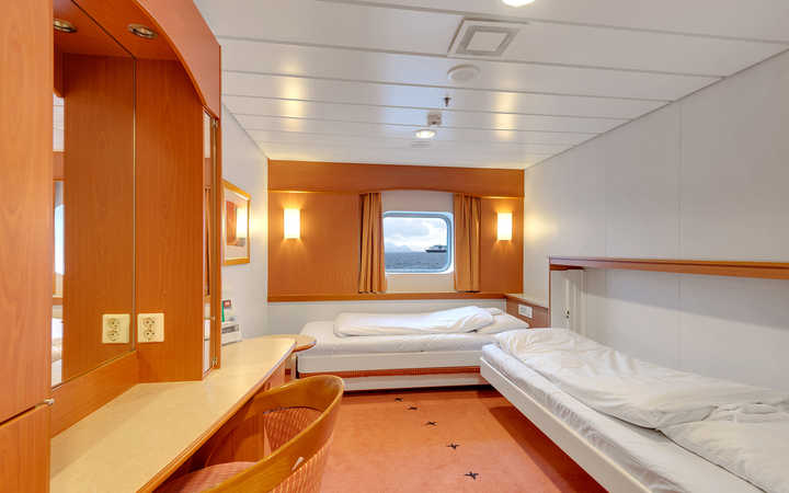 MS Trollfjord Photo cabine MS Trollfjord