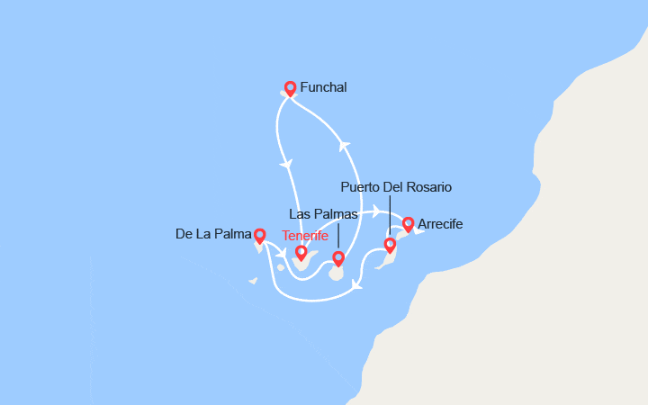Scali Isole Canarie e Madera  