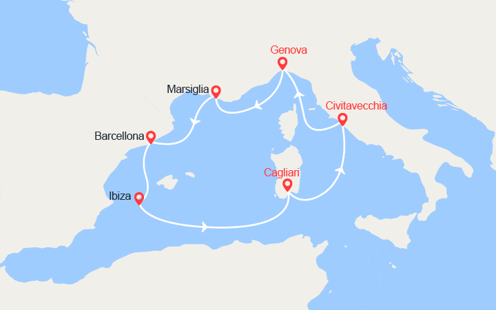 Scali Provenza, Ibiza, Italia 