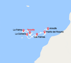 itinéraire croisière Canaries Madère : Dans l'Archipel des Canaries (TLZ_PP) 