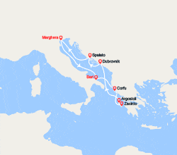 itinéraire croisière Mediterraneo Orientale : Isole Greche 