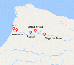 itin&eacute;raire croisi&egrave;re Douro : Porto et la vallée du Douro (POF_PP) 