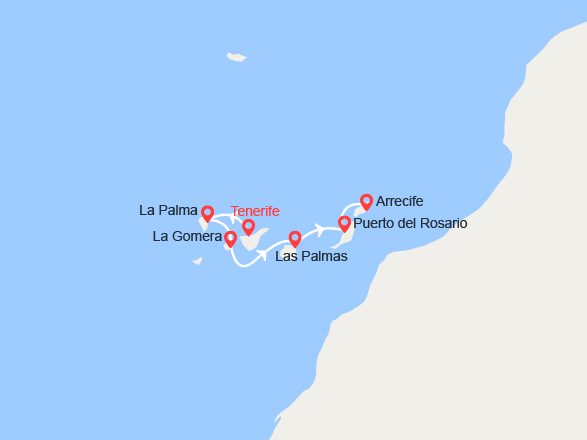 itinéraire croisière Canaries Madère : Dans l'Archipel des Canaries (TLZ_PP) 