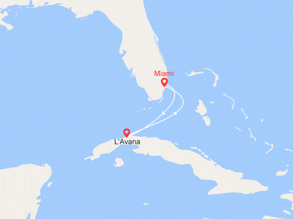 itinéraire croisière Cuba : Minicrociera Cuba