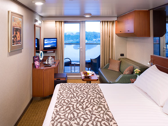 MS Eurodam Foto cabina MS Eurodam