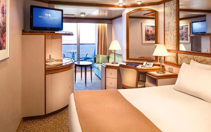 Diamond Princess Foto cabina Diamond Princess