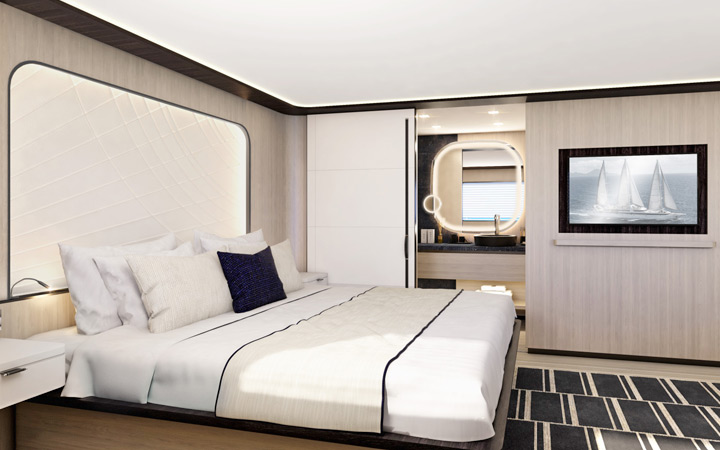 Le Ponant Foto cabina Le Ponant