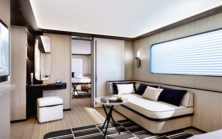 Le Ponant Foto cabina Le Ponant