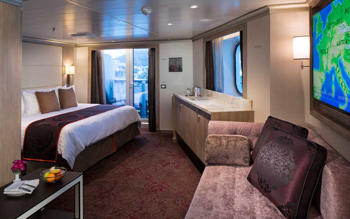 Foto cabina MS Koningsdam