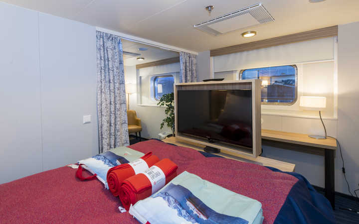 Foto cabina MS Nordnorge