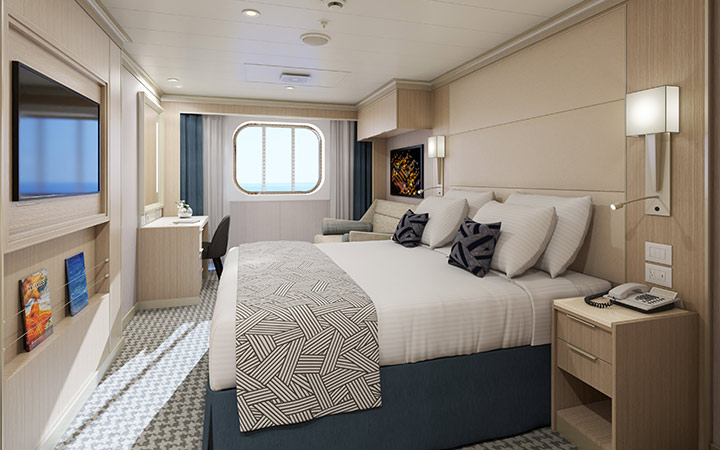 Foto cabina MS Rotterdam