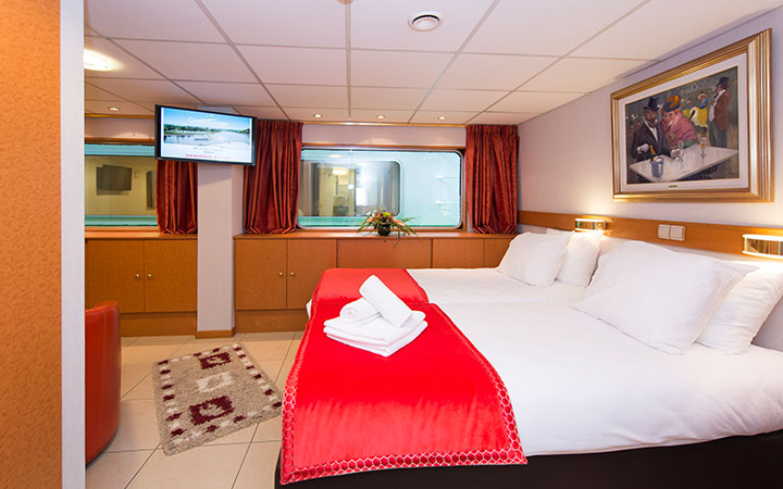 MS Seine Princess (ou similaire) Foto cabina MS Seine Princess (ou similaire)