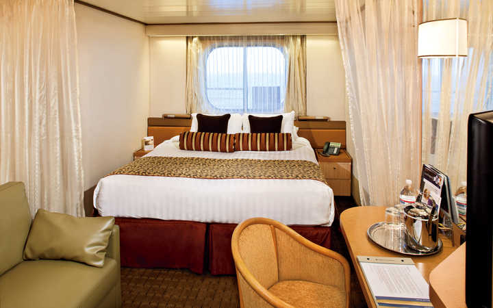 MS Veendam Foto cabina MS Veendam