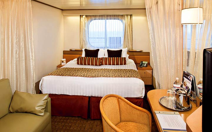 MS Zaandam Foto cabina MS Zaandam