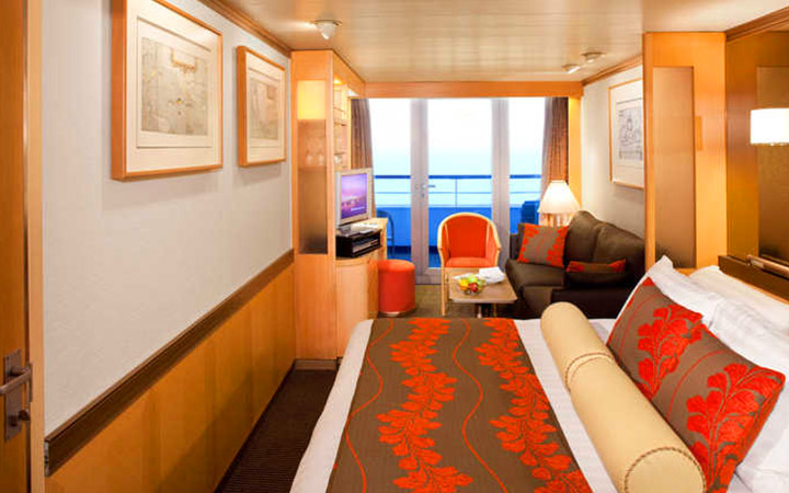 MS Zuiderdam Foto cabina MS Zuiderdam